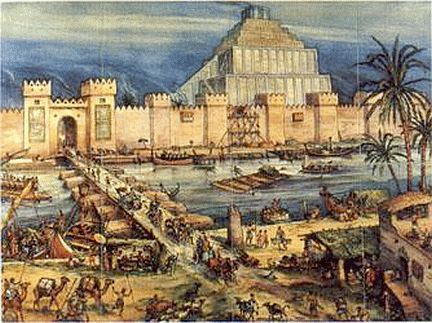 Ancient Babylon and Tower of Babel