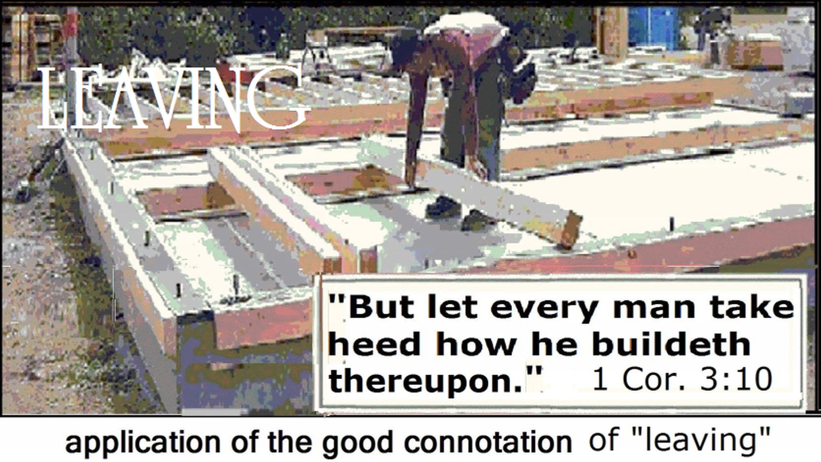 Greek G863 leaving connotation of proceeding to next step.